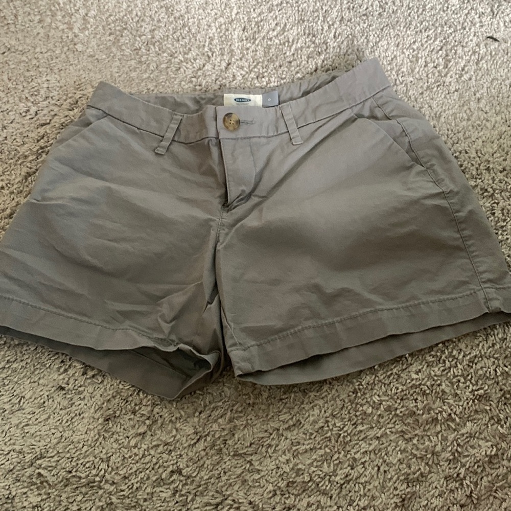 Old Navy Gray Cloth Shorts- Size 0
